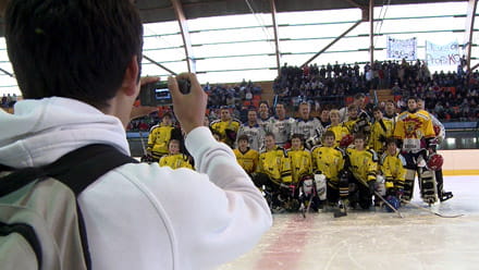 Le match de hockey profs-élèves